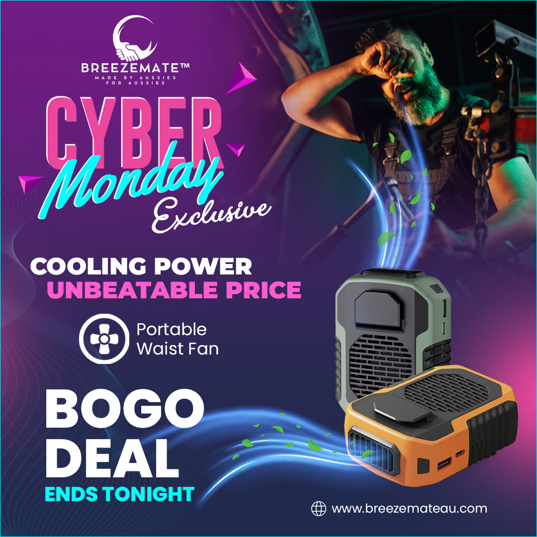 BreezeMate - Portable Waist Fan