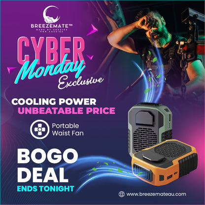 BreezeMate - Portable Waist Fan