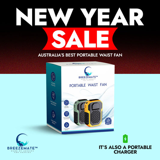 BreezeMate - Portable Waist Fan